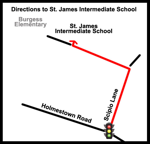 Map to school